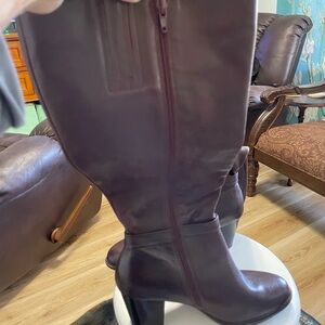 Giani Bernini Women's Heeled Boots - Dark Brown